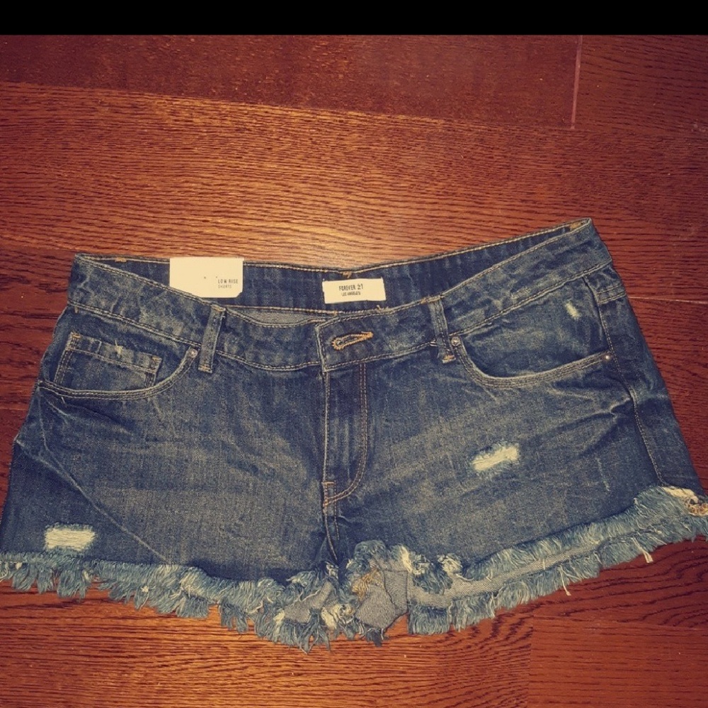 Forever21 Low rise shorts.